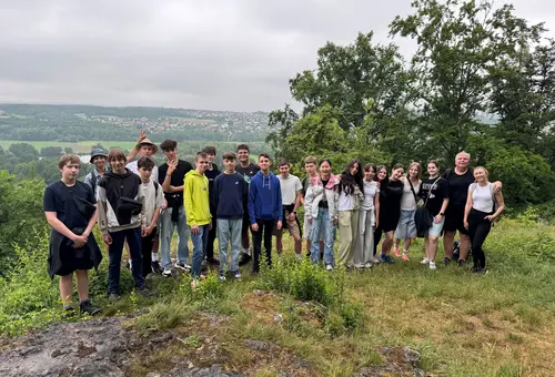 Wanderung Austauschschüler Malerwinkelweg