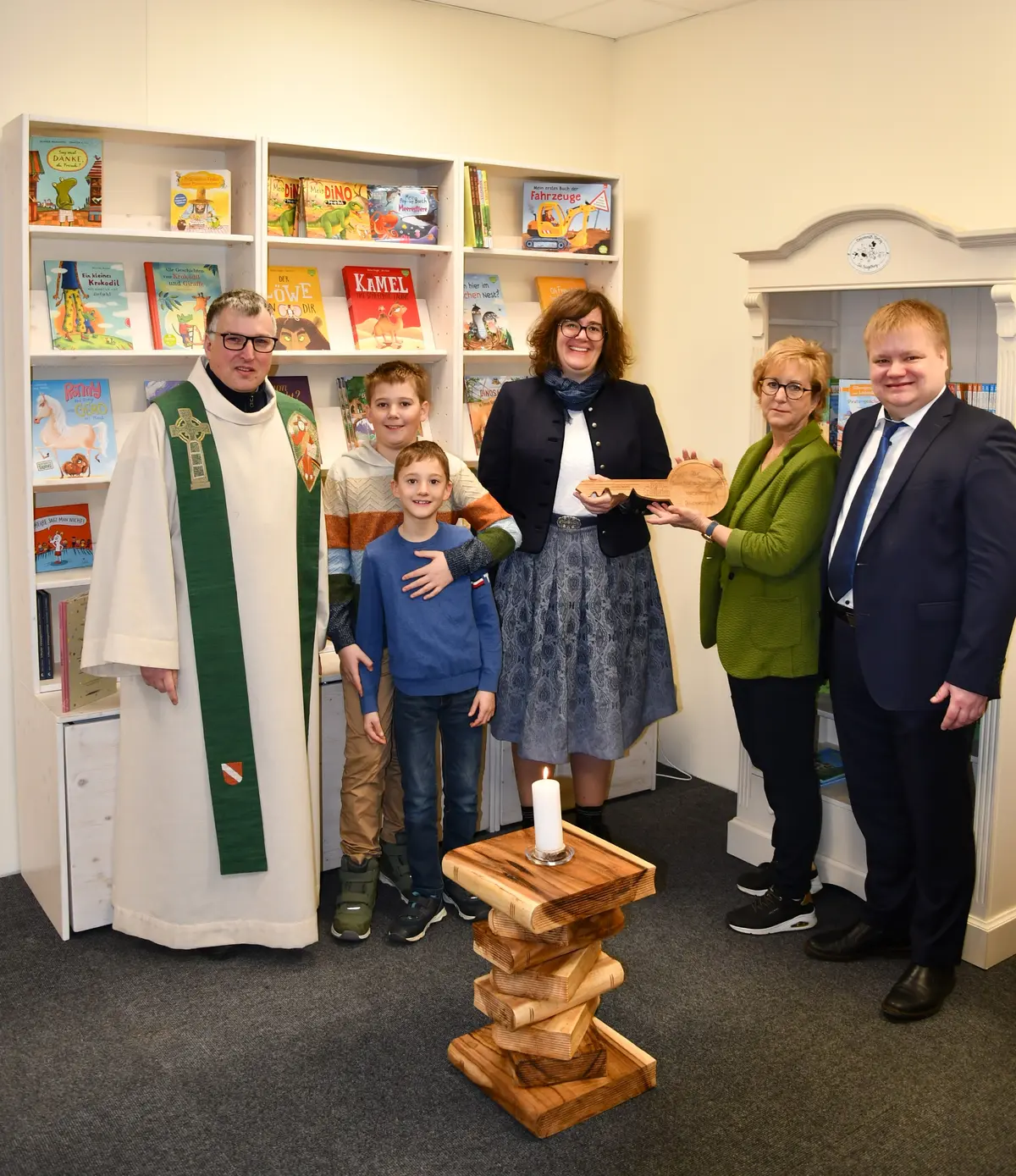 Übergabe Buch- und Spielladen