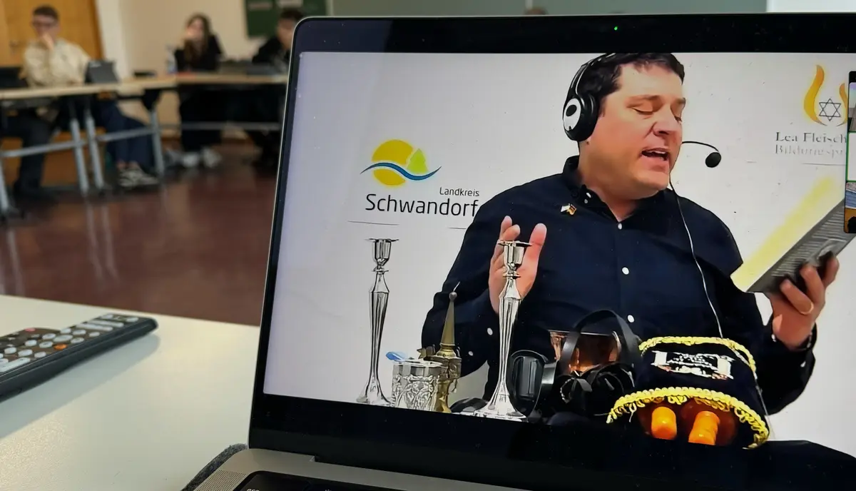 Videokonferenz mit Jerusalem