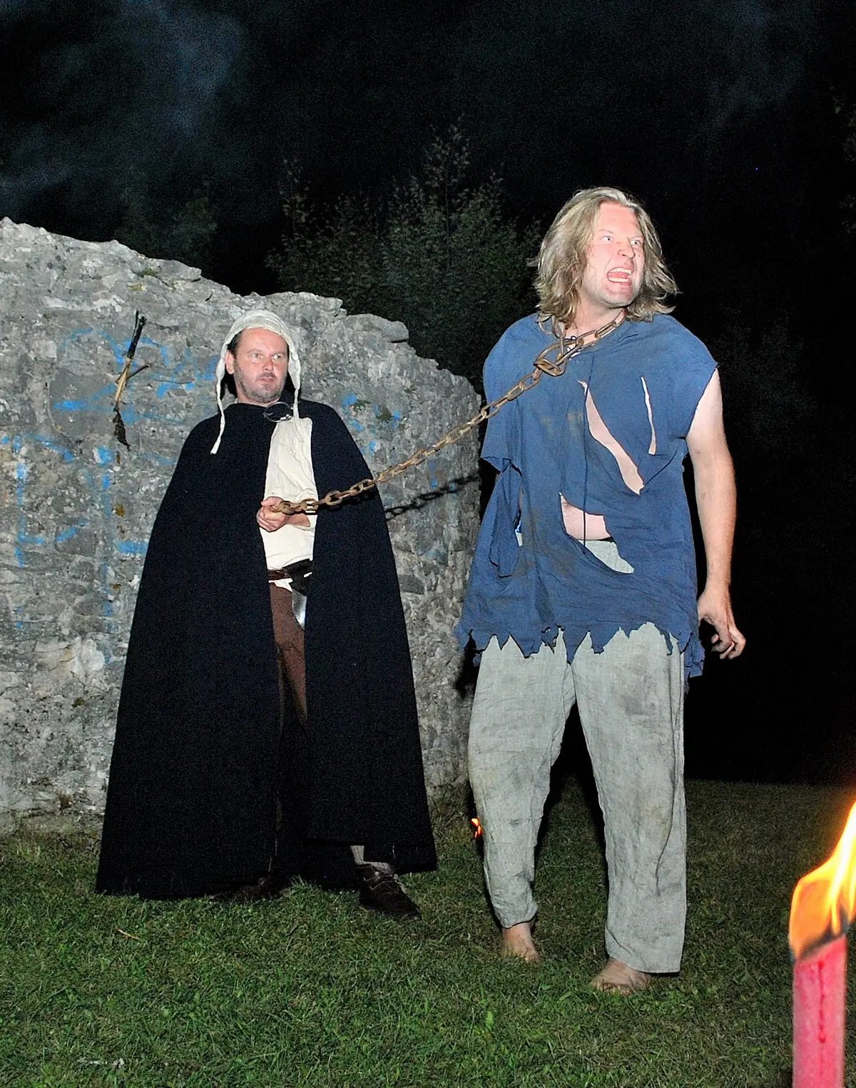 Henker und Mörder beim Freilichtspiel Henker und Mörder beim Freilichtspiel