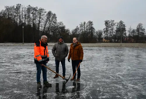 Eislaufplatz Freigabe Januar