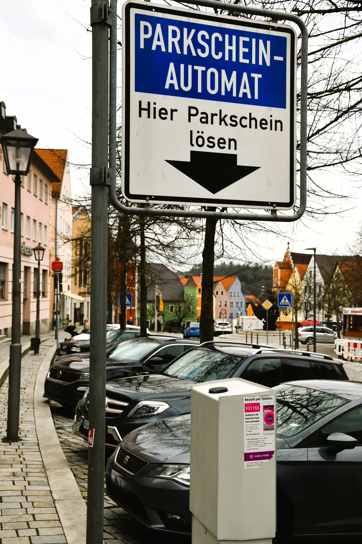 Parksituation am Oberen Marktplatz Parksituation am Oberen Marktplatz