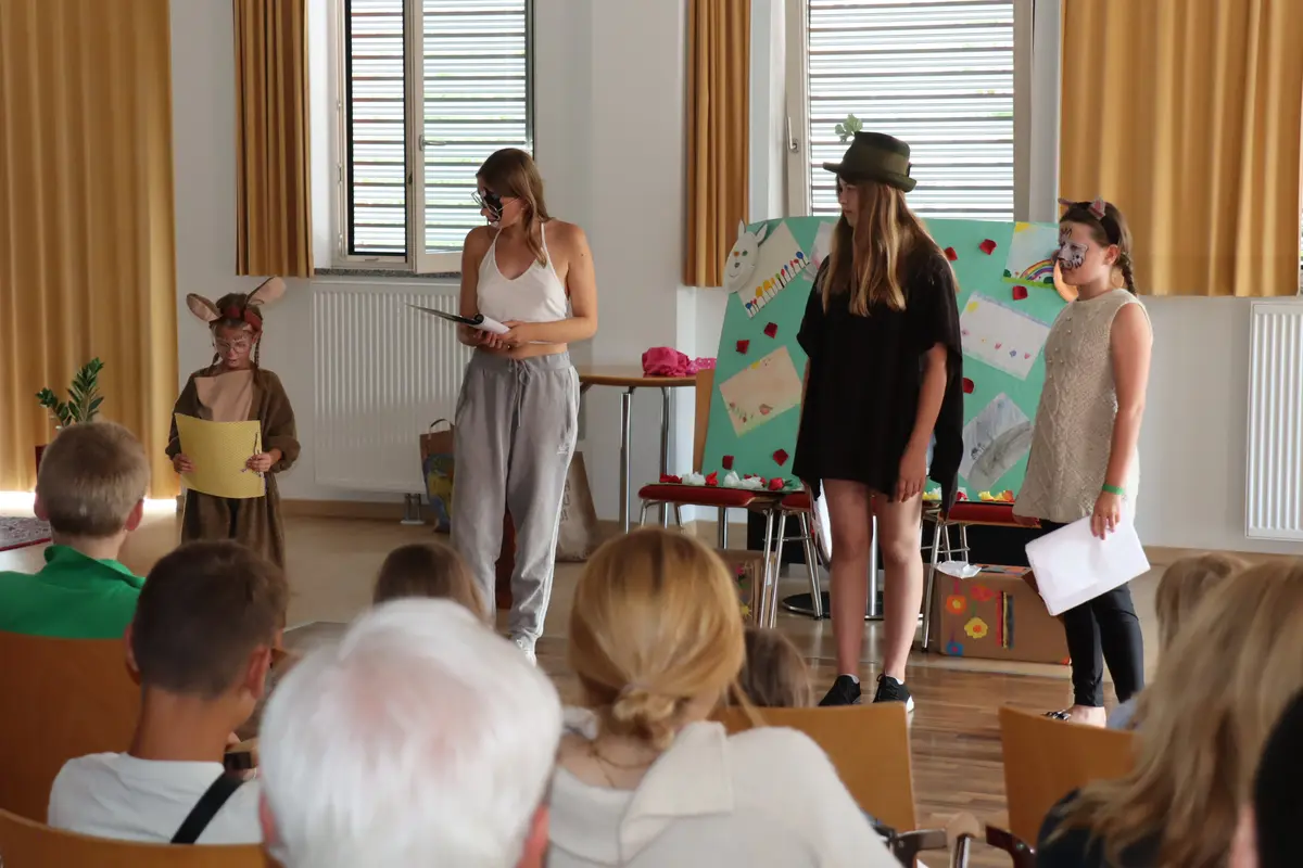 Aufführung Theaterprojektwoche 2024 Theaterprojektwoche August 2024