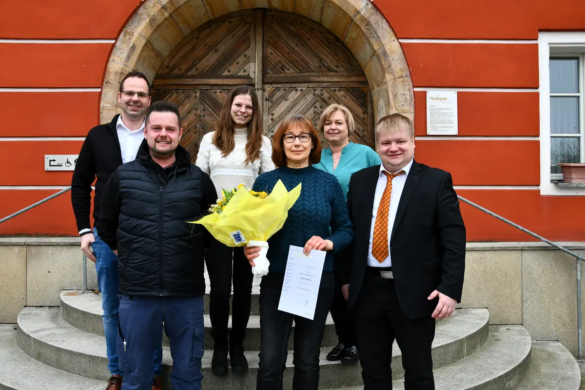 Beförderung Sabine Nicklas